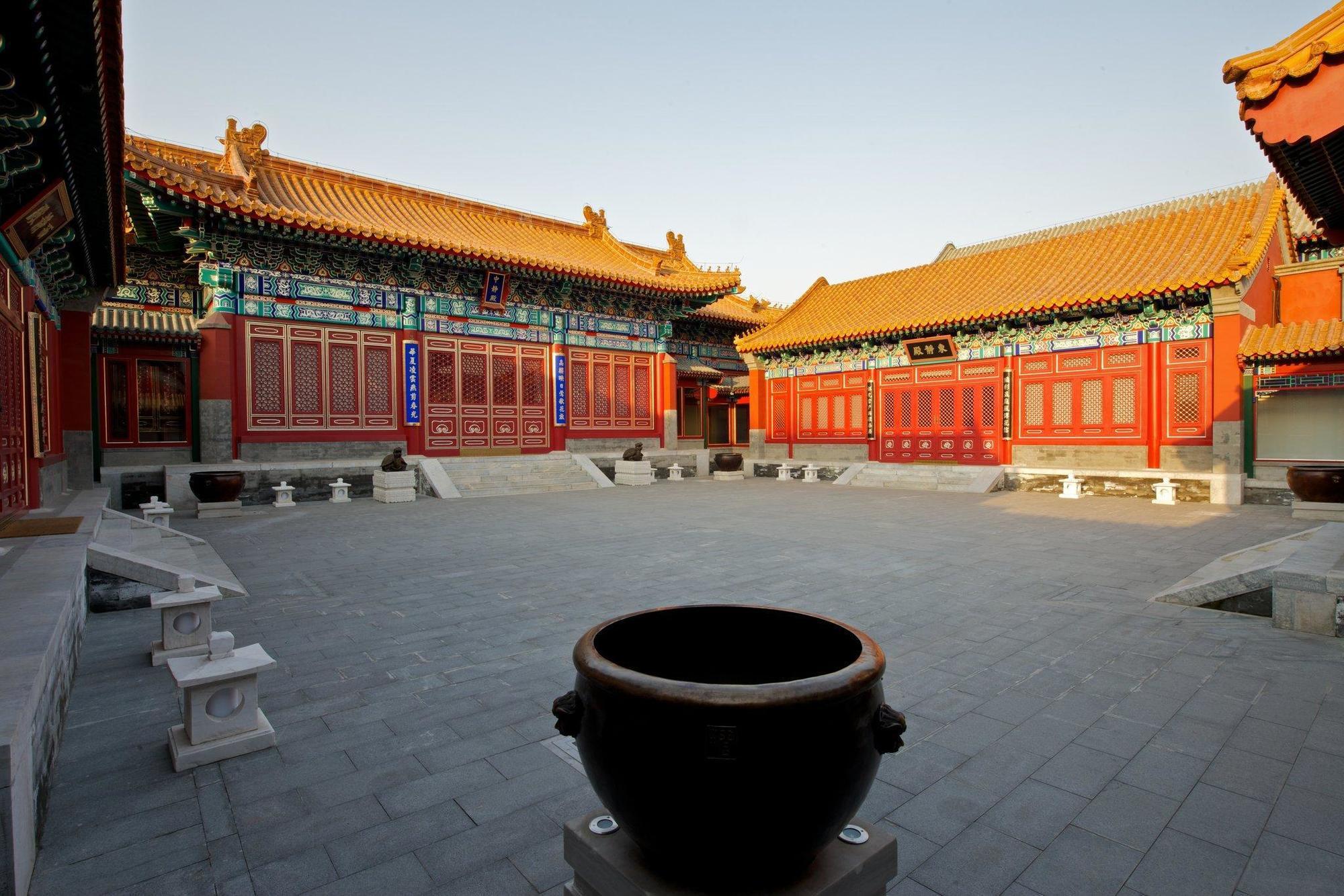 Lv Garden Huanghuali Art Galery Beijing Hotel Yinjiafu Esterno foto